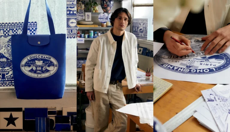Longchamp x Constantin คอลเล็กชั่นเครื่องหนังและศิลปะร่วมสมัยจากปารีส กระเป๋า Le Pliage และเสื้อผ้าไอคอนิก